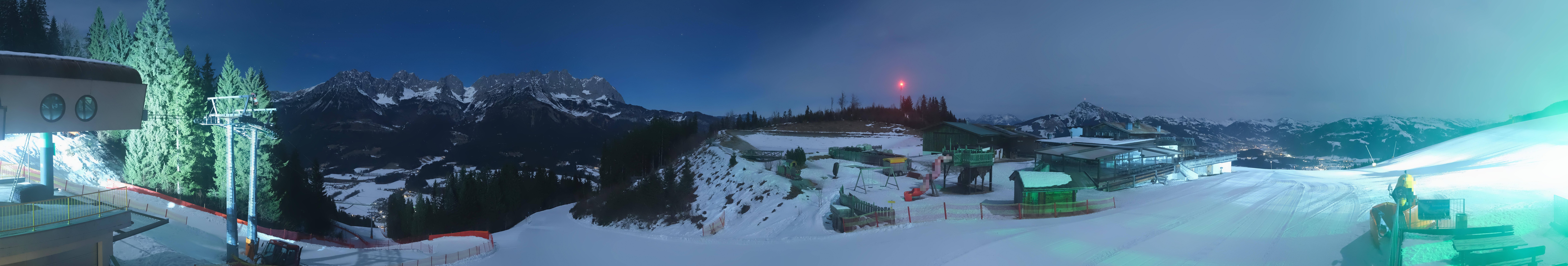 Archiv Foto Webcam Panoramasicht SkiWelt Wilder Kaiser: Astberg