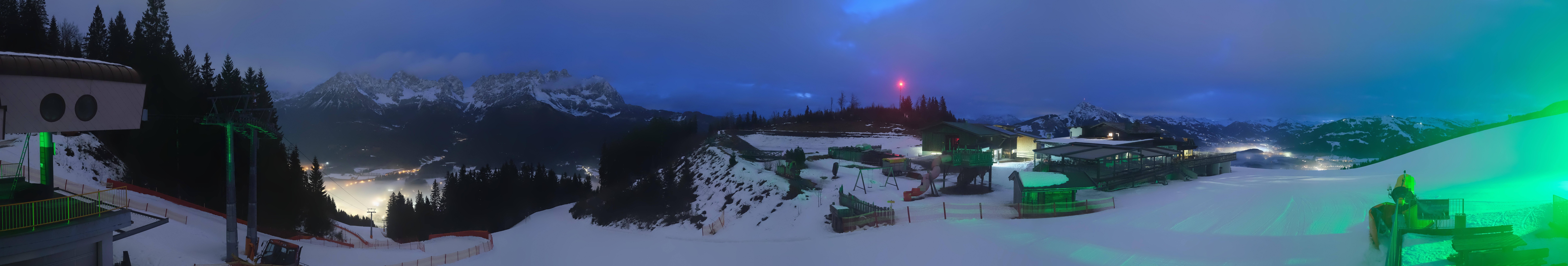 Archiv Foto Webcam Panoramasicht SkiWelt Wilder Kaiser: Astberg