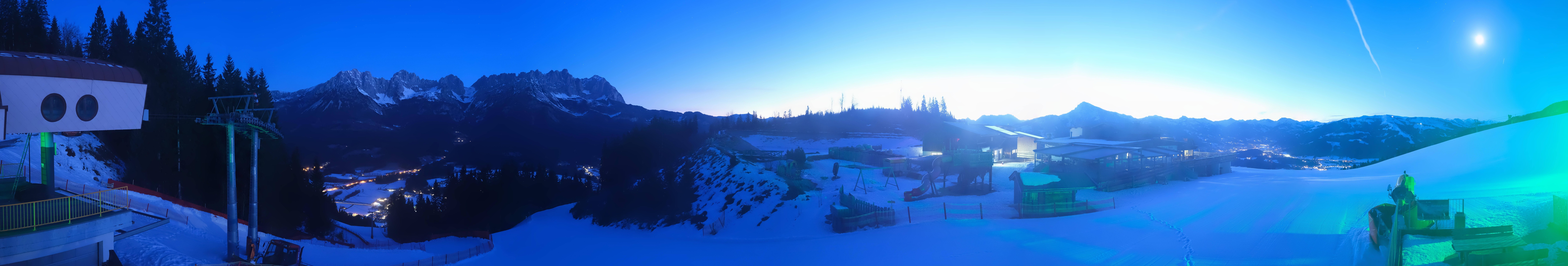 Archiv Foto Webcam Panoramasicht SkiWelt Wilder Kaiser: Astberg