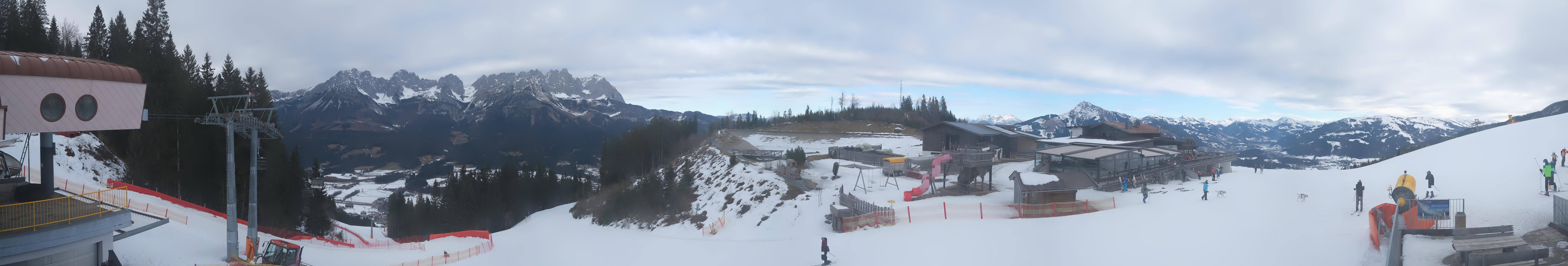 Archiv Foto Webcam Panoramasicht SkiWelt Wilder Kaiser: Astberg