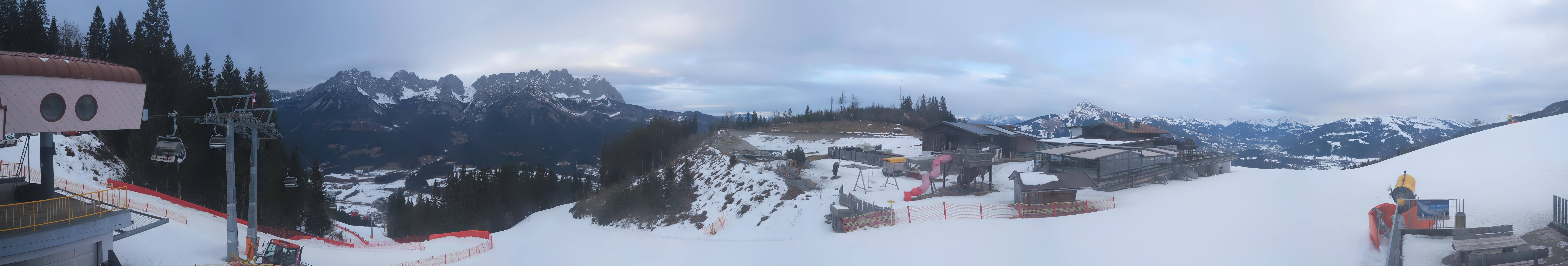 Archiv Foto Webcam Panoramasicht SkiWelt Wilder Kaiser: Astberg
