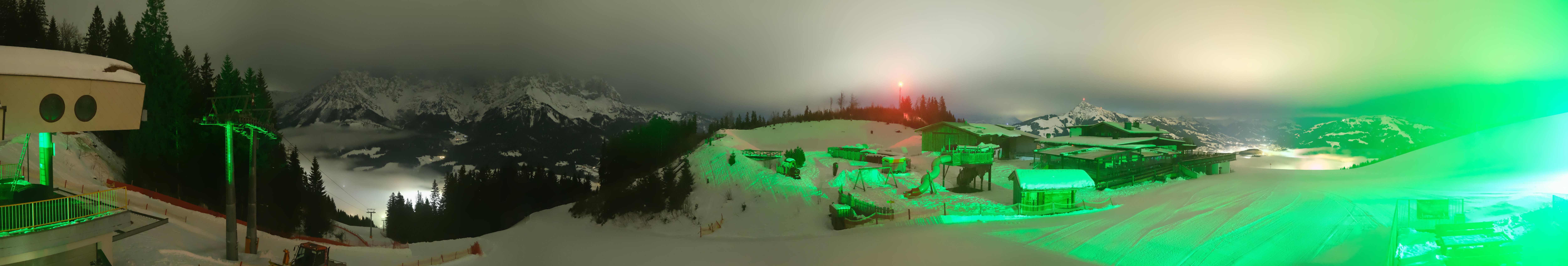 Archiv Foto Webcam Panoramasicht SkiWelt Wilder Kaiser: Astberg