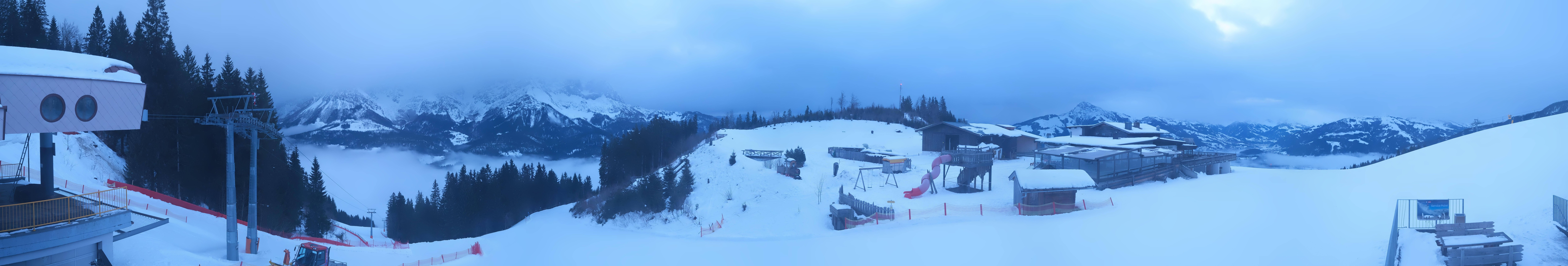 Archiv Foto Webcam Panoramasicht SkiWelt Wilder Kaiser: Astberg