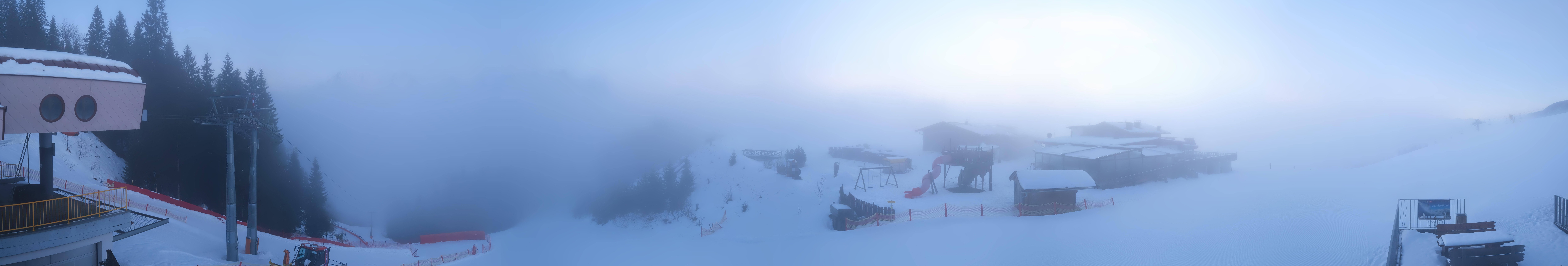 Archiv Foto Webcam Panoramasicht SkiWelt Wilder Kaiser: Astberg