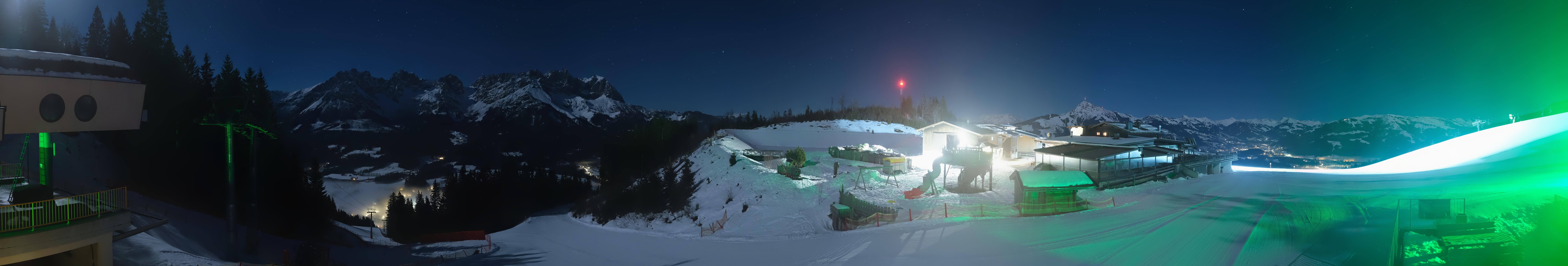 Archived image Webcam View of the Astberg in SkiWelt Wilder Kaiser