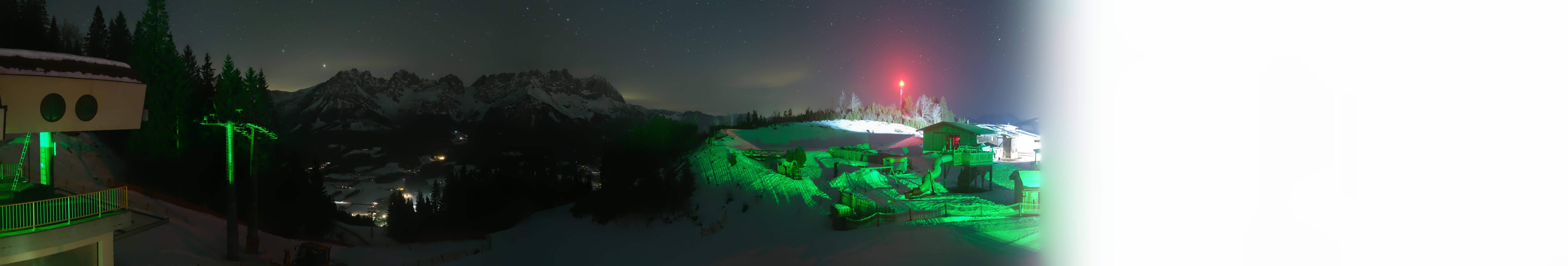 Archived image Webcam View of the Astberg in SkiWelt Wilder Kaiser