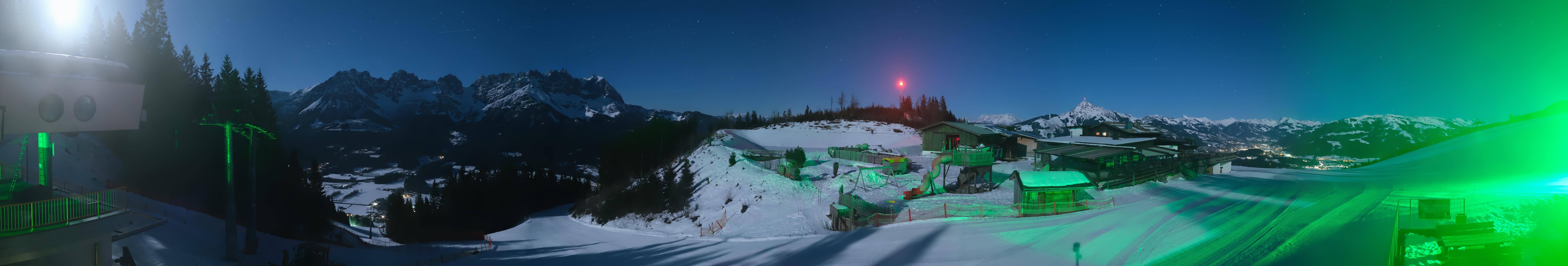 Archiv Foto Webcam Panoramasicht SkiWelt Wilder Kaiser: Astberg