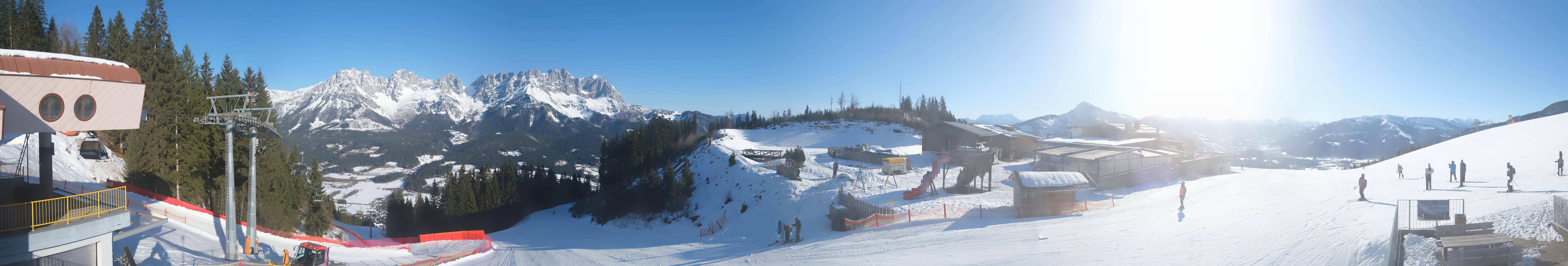 Archiv Foto Webcam Panoramasicht SkiWelt Wilder Kaiser: Astberg
