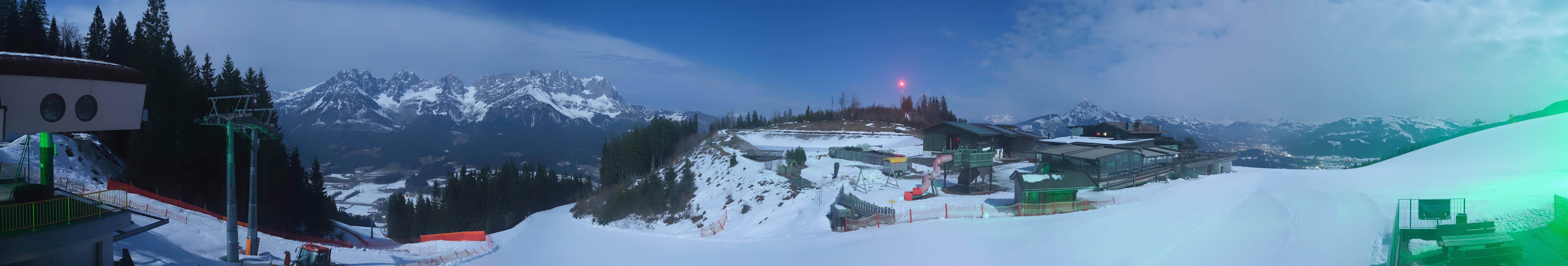Archiv Foto Webcam Panoramasicht SkiWelt Wilder Kaiser: Astberg