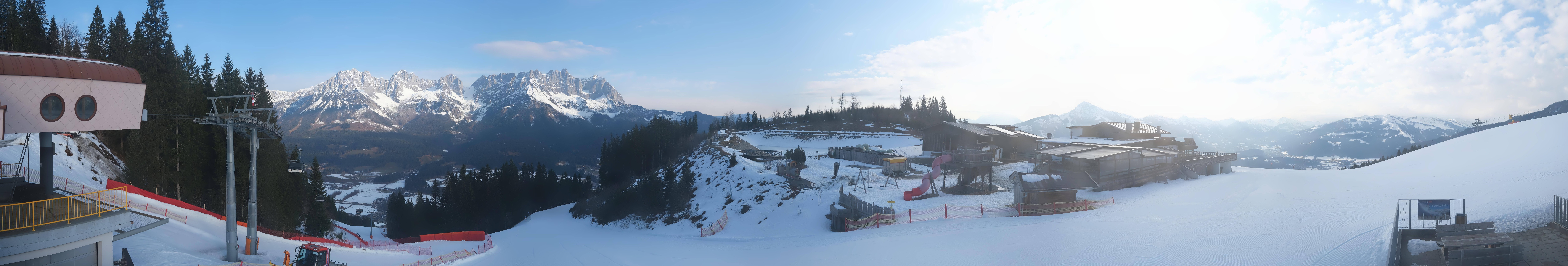 Archiv Foto Webcam Panoramasicht SkiWelt Wilder Kaiser: Astberg