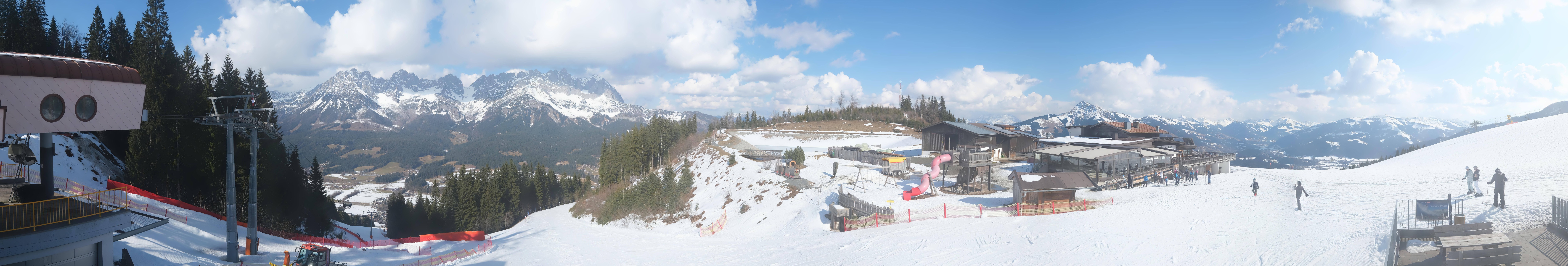 Archiv Foto Webcam Panoramasicht SkiWelt Wilder Kaiser: Astberg