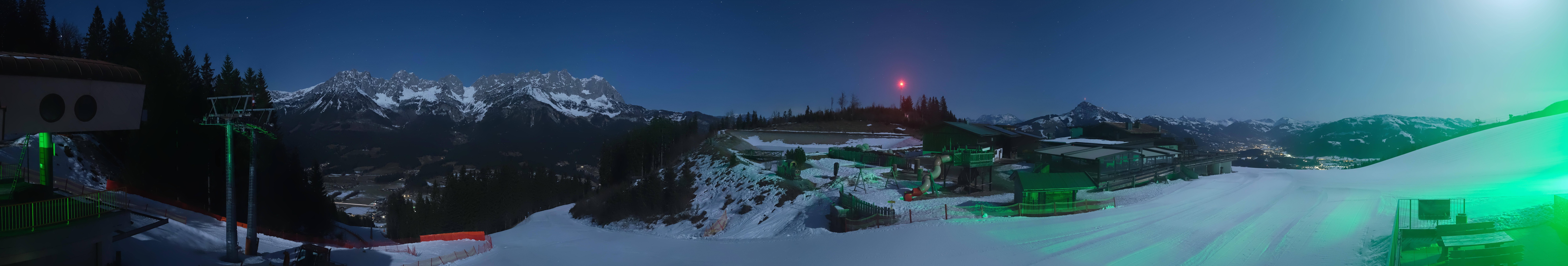 Archiv Foto Webcam Panoramasicht SkiWelt Wilder Kaiser: Astberg