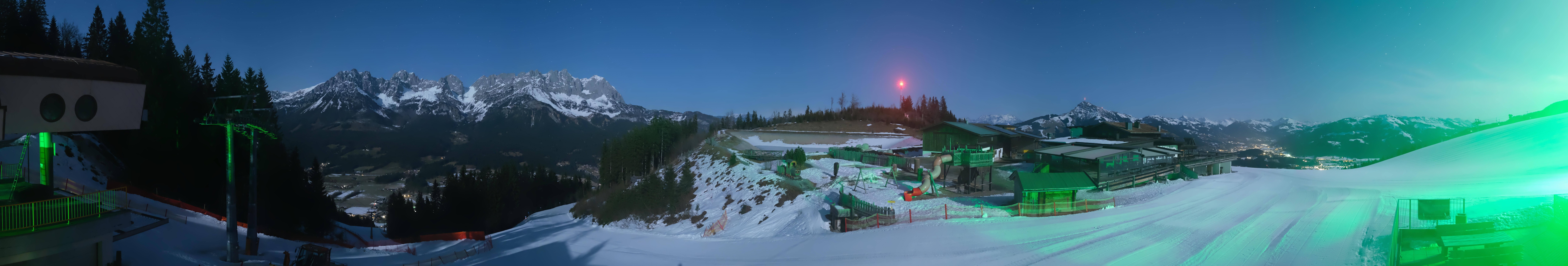 Archiv Foto Webcam Panoramasicht SkiWelt Wilder Kaiser: Astberg