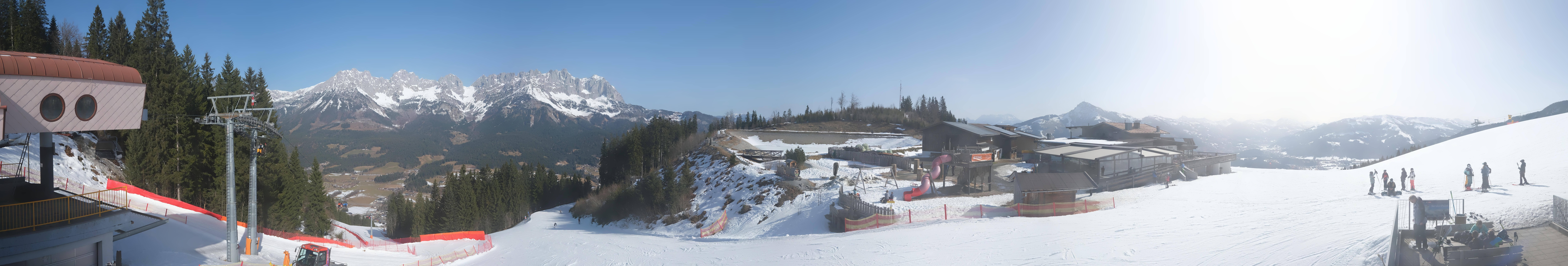Archiv Foto Webcam Panoramasicht SkiWelt Wilder Kaiser: Astberg