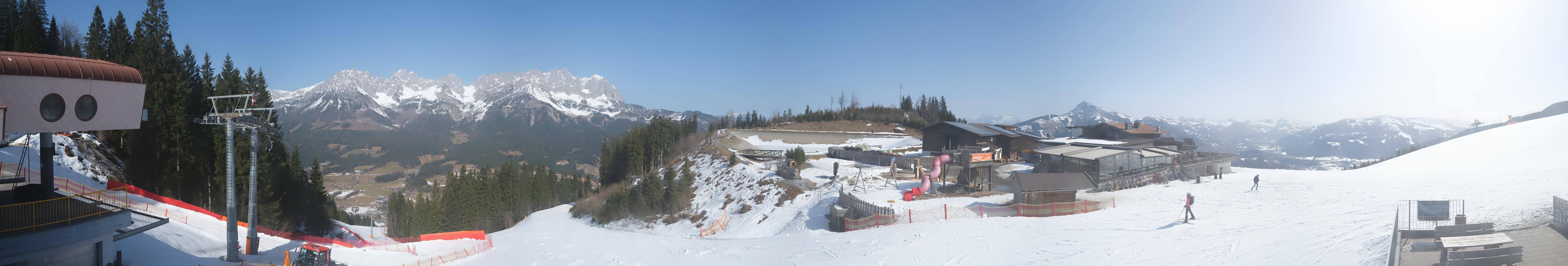 Archiv Foto Webcam Panoramasicht SkiWelt Wilder Kaiser: Astberg