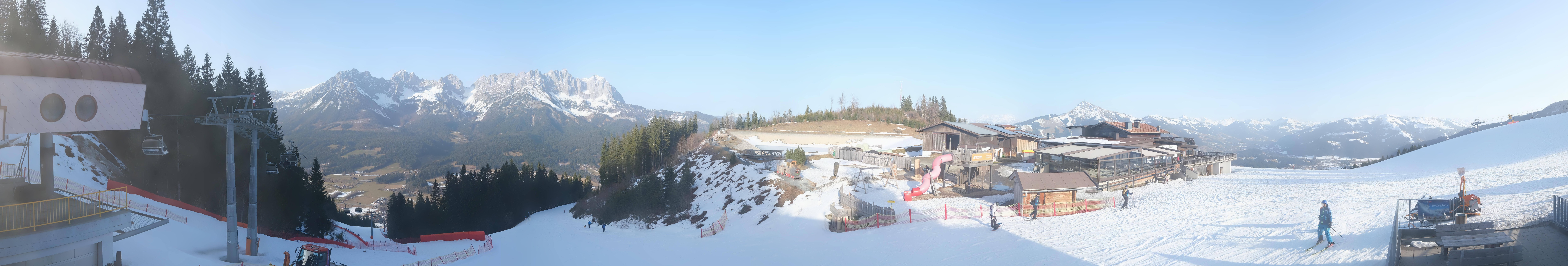 Archiv Foto Webcam Panoramasicht SkiWelt Wilder Kaiser: Astberg