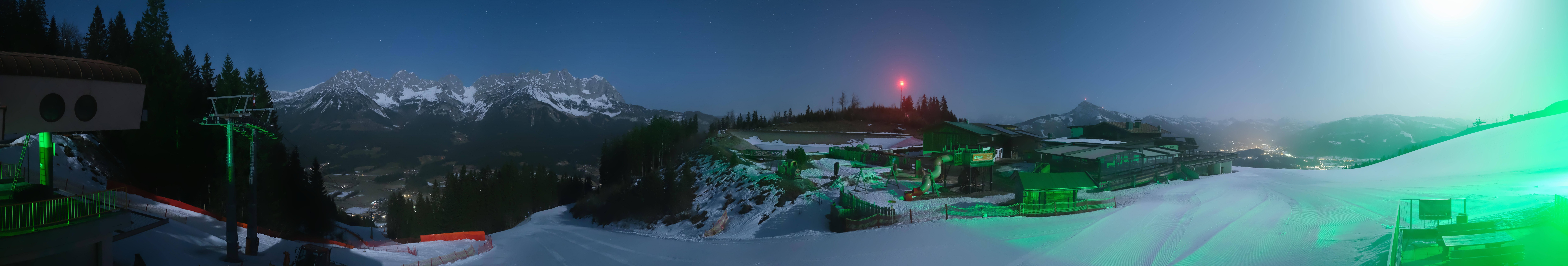 Archiv Foto Webcam Panoramasicht SkiWelt Wilder Kaiser: Astberg