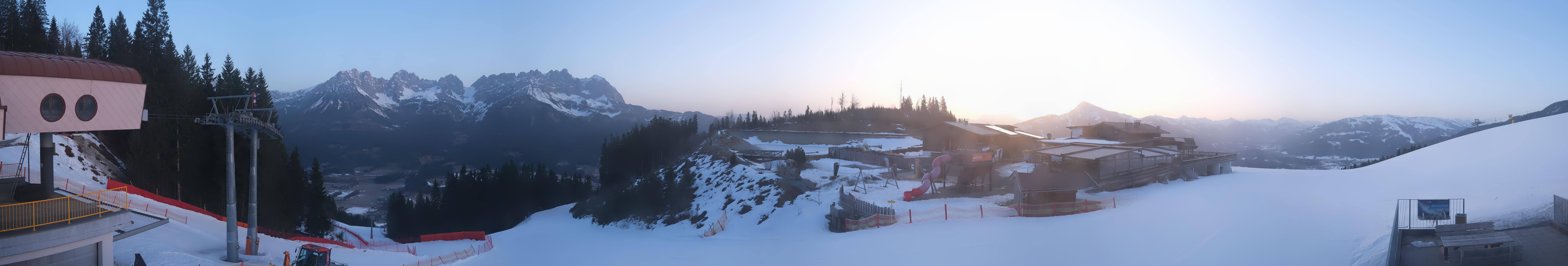 Archiv Foto Webcam Panoramasicht SkiWelt Wilder Kaiser: Astberg