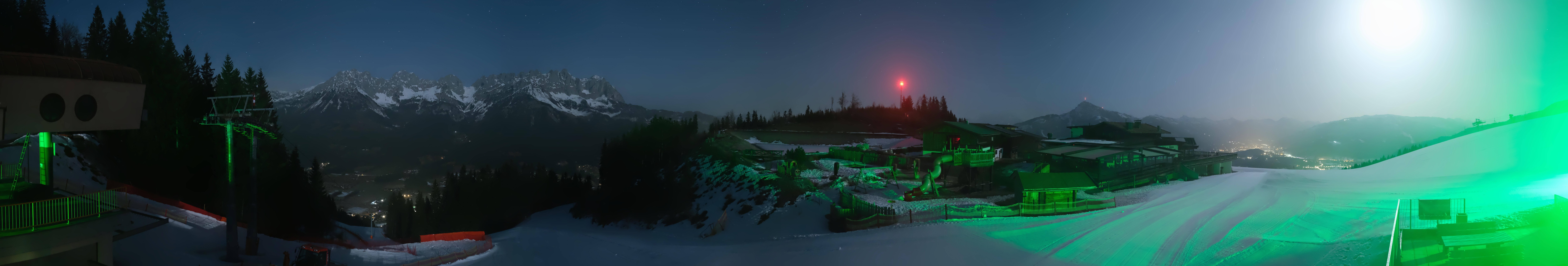 Archived image Webcam View of the Astberg in SkiWelt Wilder Kaiser