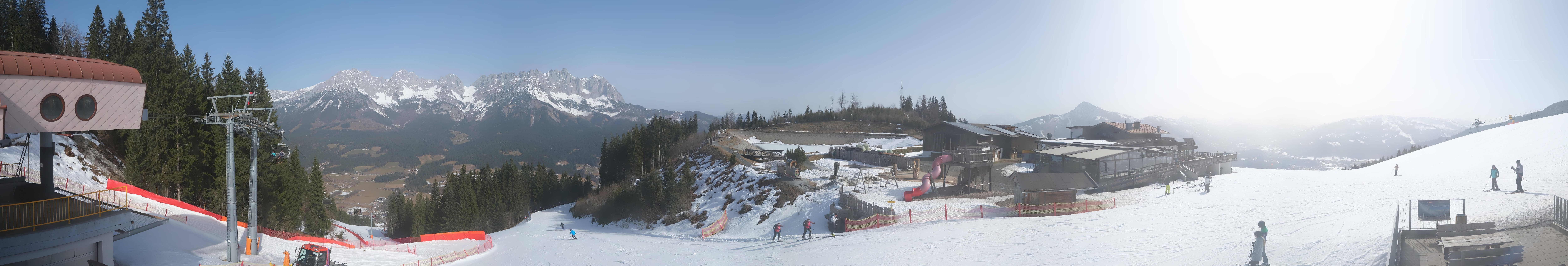 Archived image Webcam View of the Astberg in SkiWelt Wilder Kaiser