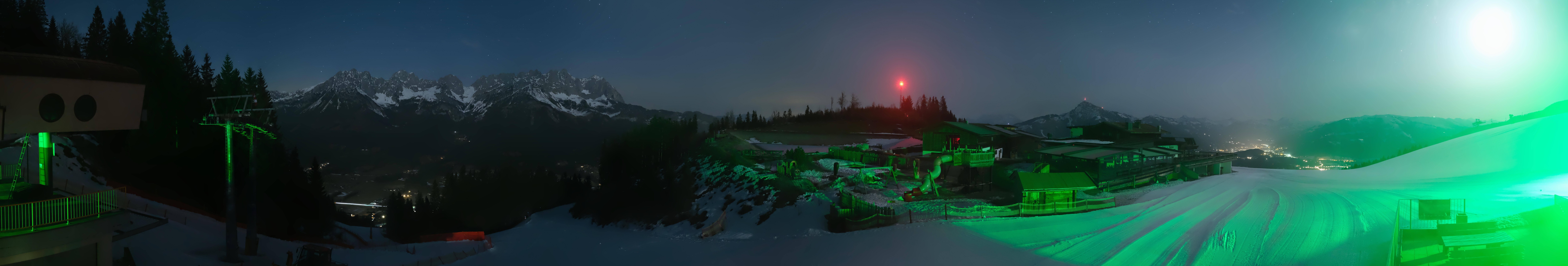 Archiv Foto Webcam Panoramasicht SkiWelt Wilder Kaiser: Astberg