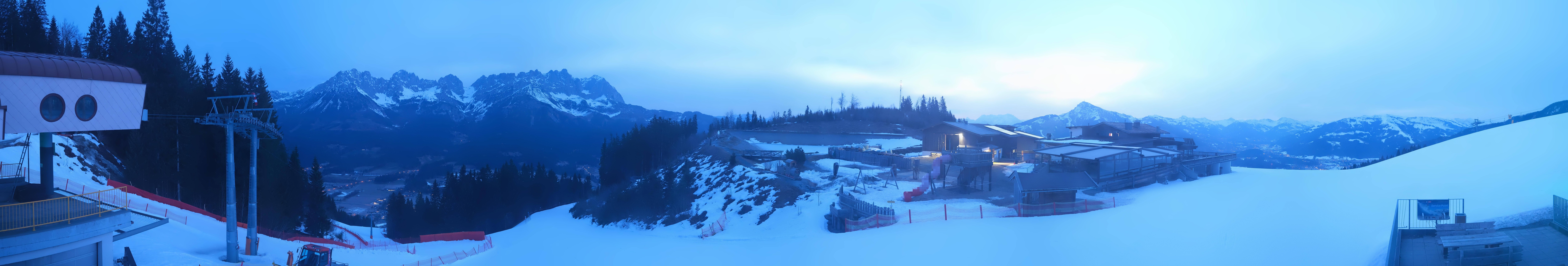 Archiv Foto Webcam Panoramasicht SkiWelt Wilder Kaiser: Astberg