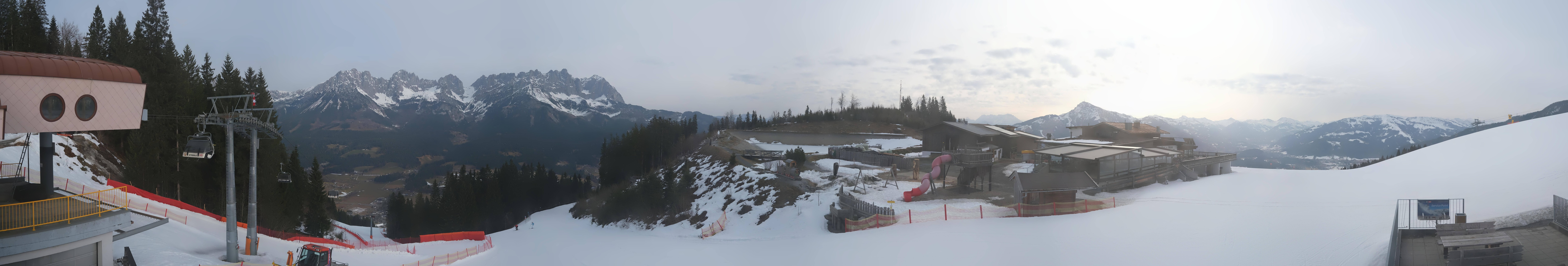 Archiv Foto Webcam Panoramasicht SkiWelt Wilder Kaiser: Astberg