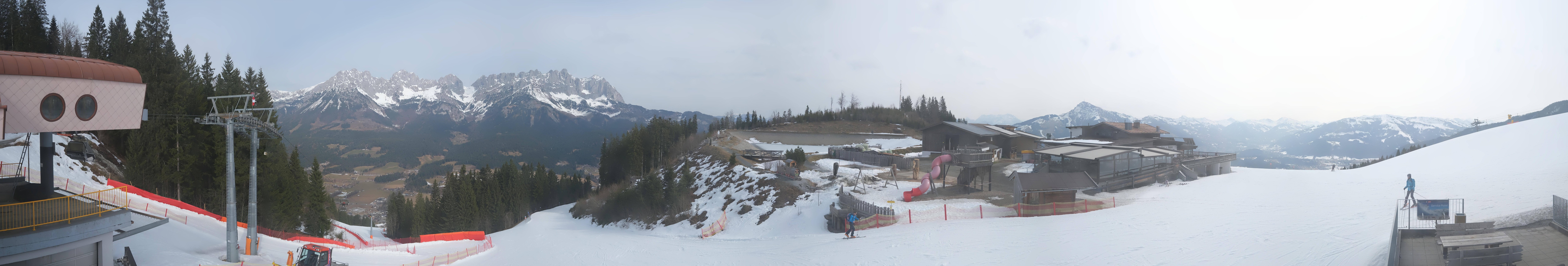 Archiv Foto Webcam Panoramasicht SkiWelt Wilder Kaiser: Astberg