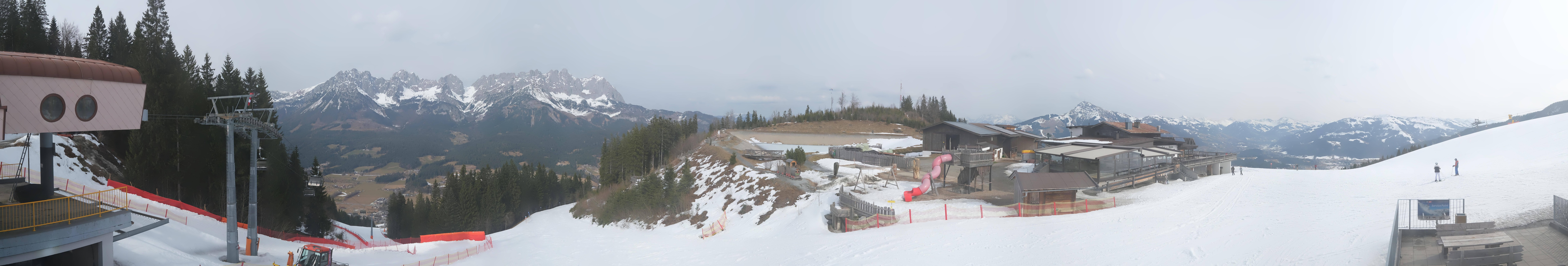 Archiv Foto Webcam Panoramasicht SkiWelt Wilder Kaiser: Astberg