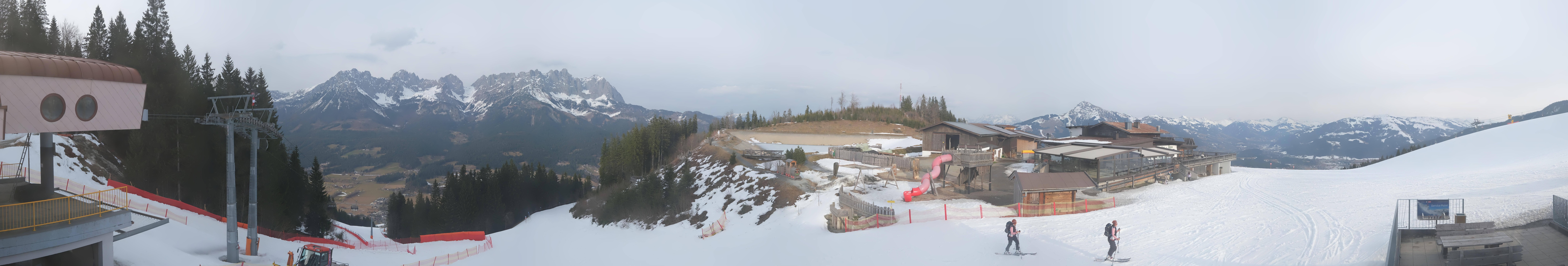 Archiv Foto Webcam Panoramasicht SkiWelt Wilder Kaiser: Astberg