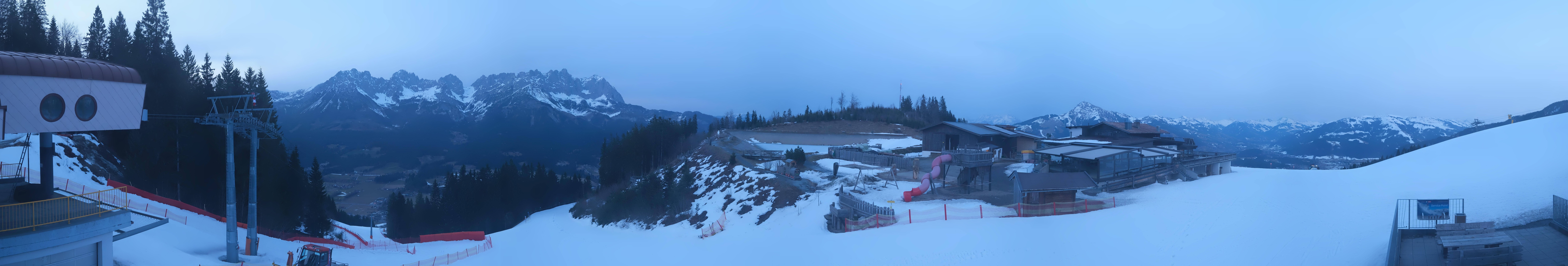 Archiv Foto Webcam Panoramasicht SkiWelt Wilder Kaiser: Astberg