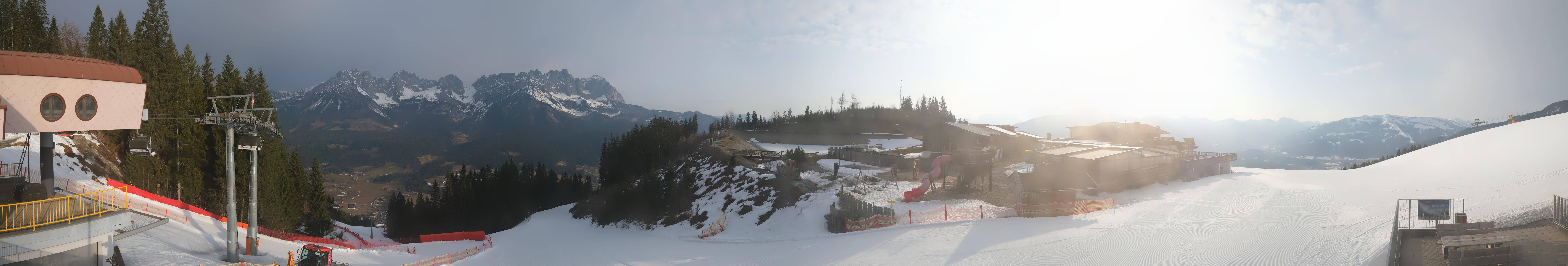 Archiv Foto Webcam Panoramasicht SkiWelt Wilder Kaiser: Astberg