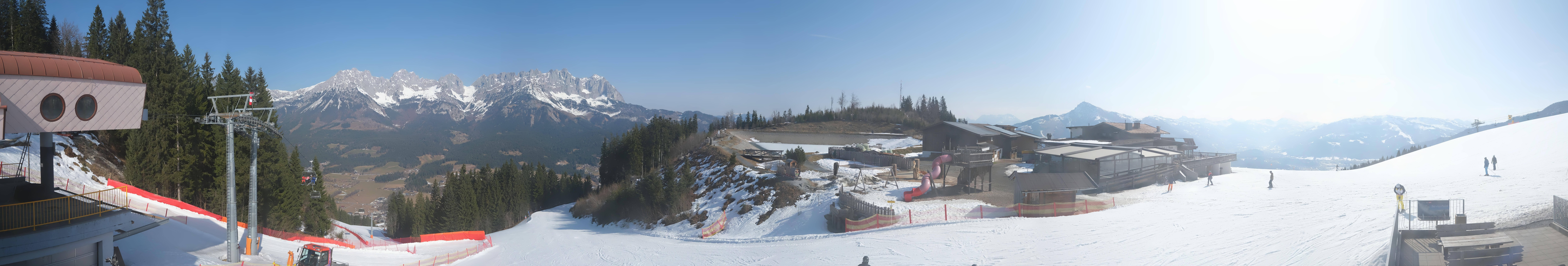 Archiv Foto Webcam Panoramasicht SkiWelt Wilder Kaiser: Astberg