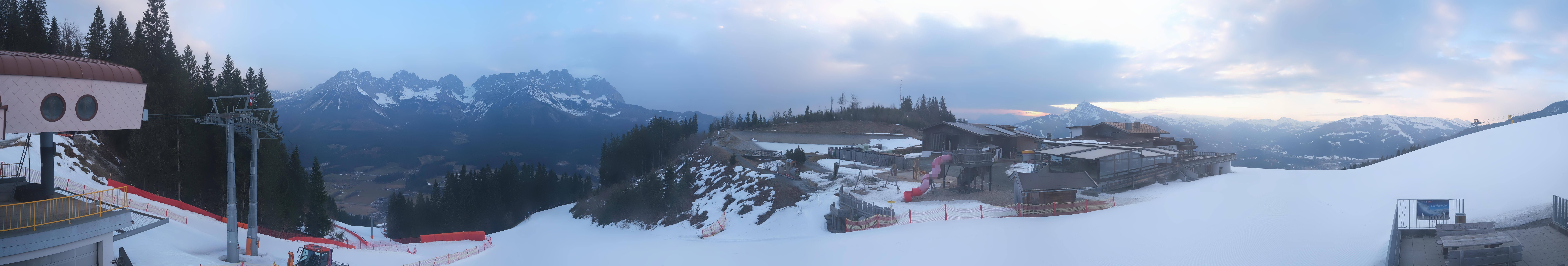 Archiv Foto Webcam Panoramasicht SkiWelt Wilder Kaiser: Astberg