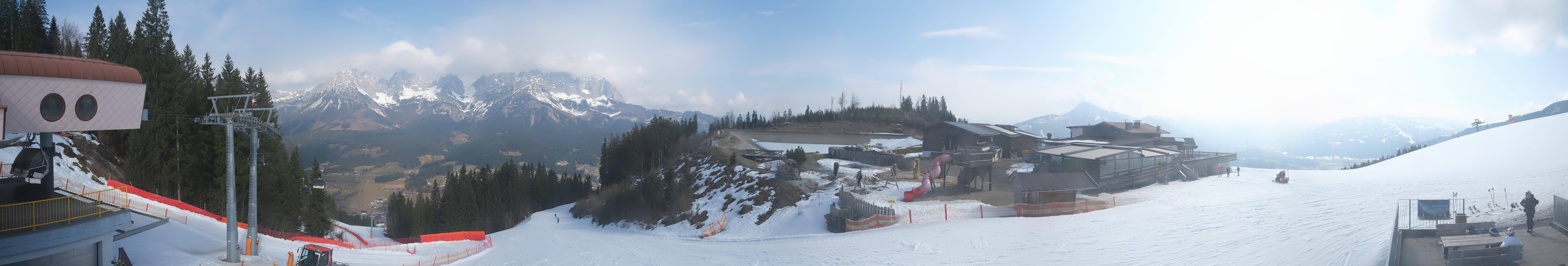 Archiv Foto Webcam Panoramasicht SkiWelt Wilder Kaiser: Astberg