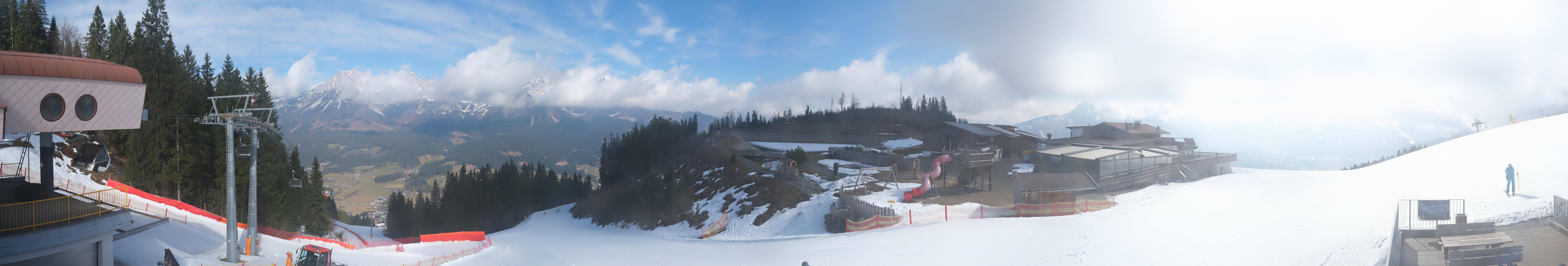 Archiv Foto Webcam Panoramasicht SkiWelt Wilder Kaiser: Astberg