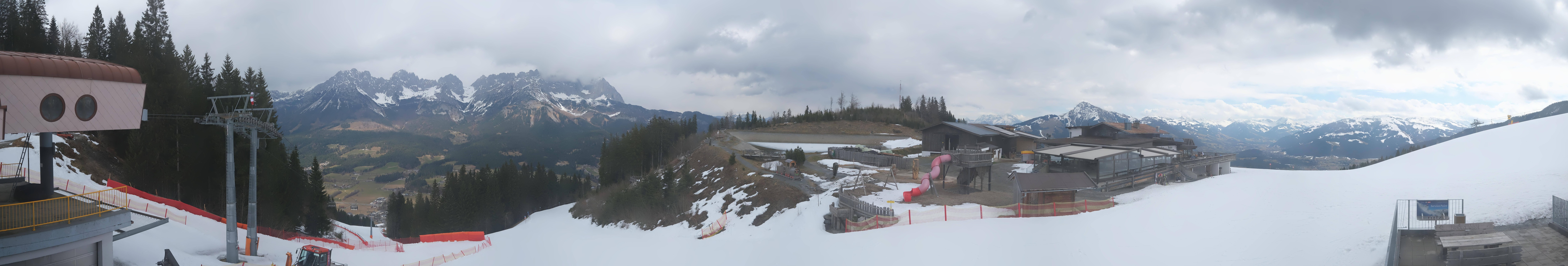 Archiv Foto Webcam Panoramasicht SkiWelt Wilder Kaiser: Astberg