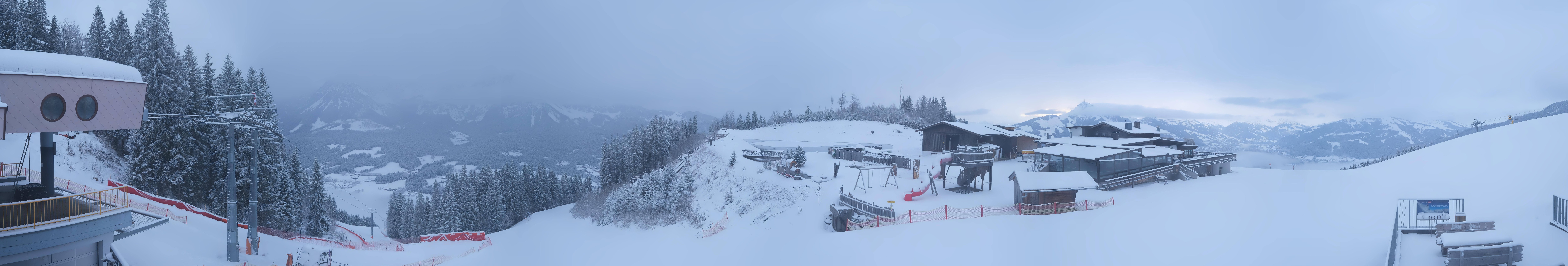 Archiv Foto Webcam Panoramasicht SkiWelt Wilder Kaiser: Astberg