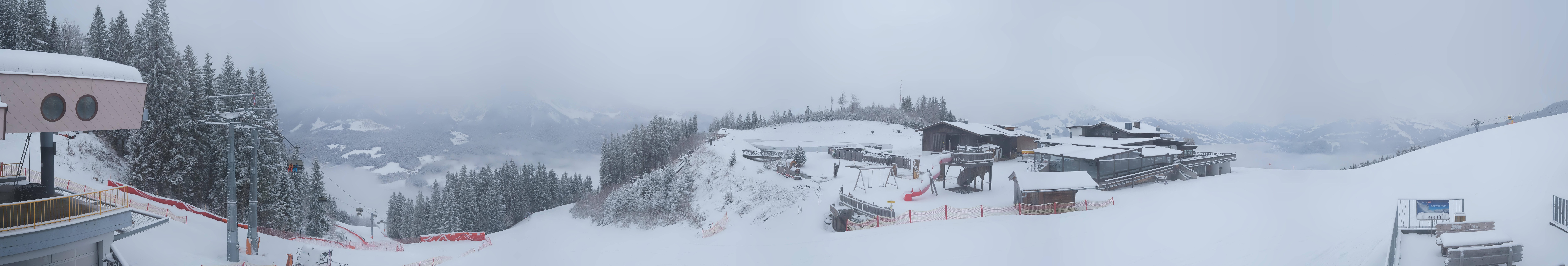 Archiv Foto Webcam Panoramasicht SkiWelt Wilder Kaiser: Astberg