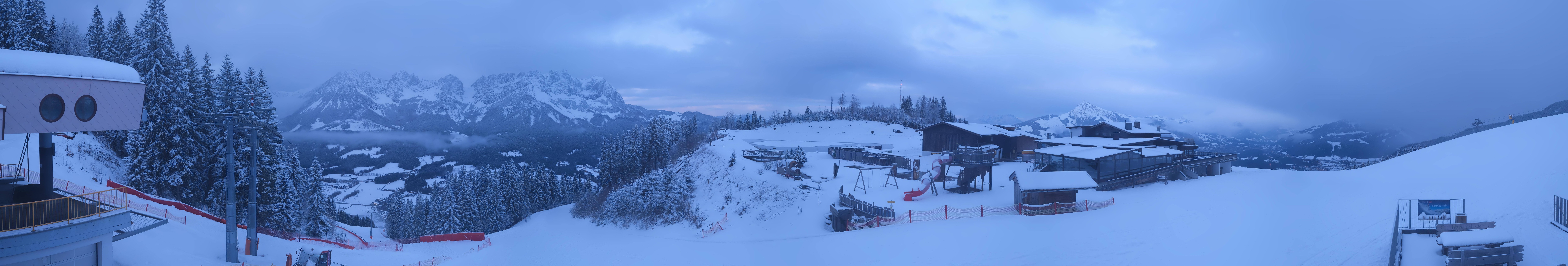 Archiv Foto Webcam Panoramasicht SkiWelt Wilder Kaiser: Astberg