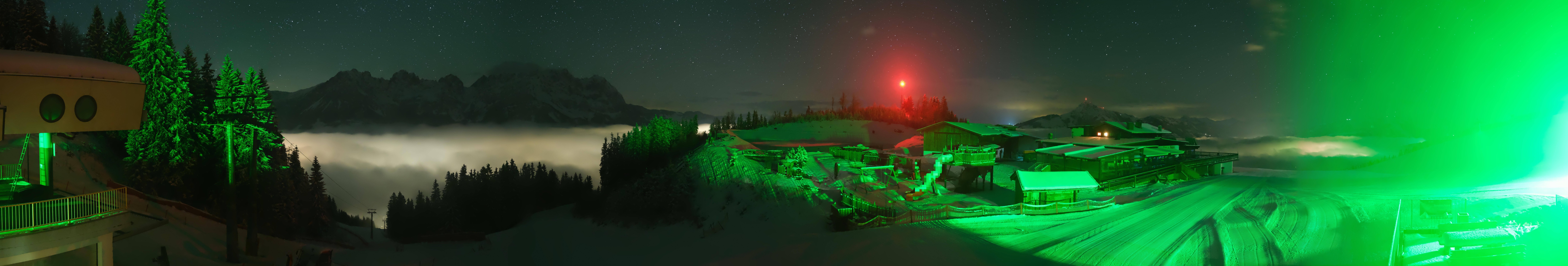 Archiv Foto Webcam Panoramasicht SkiWelt Wilder Kaiser: Astberg