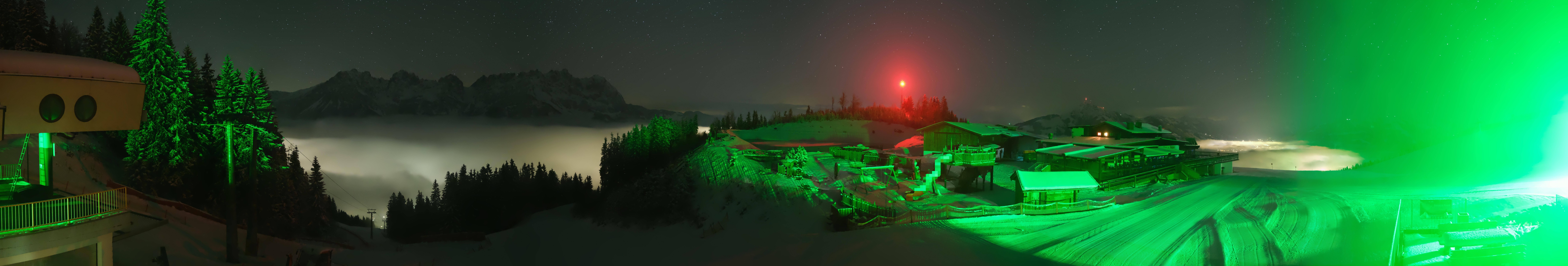 Archiv Foto Webcam Panoramasicht SkiWelt Wilder Kaiser: Astberg