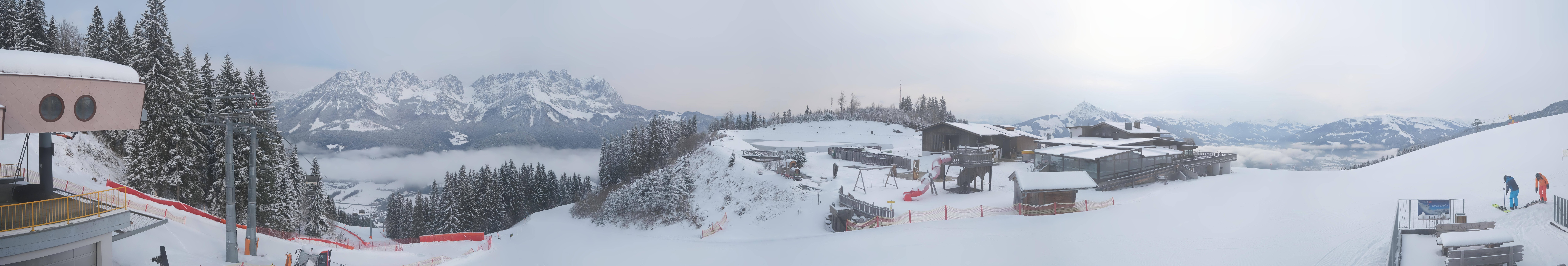 Archiv Foto Webcam Panoramasicht SkiWelt Wilder Kaiser: Astberg