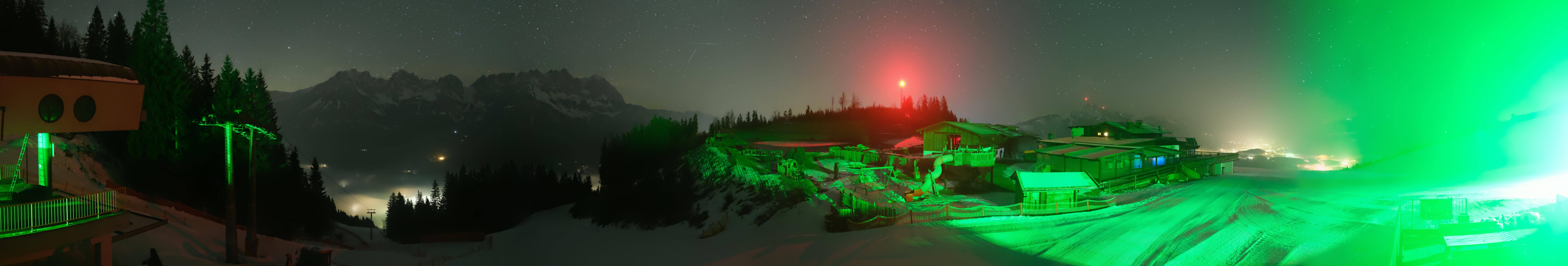 Archiv Foto Webcam Panoramasicht SkiWelt Wilder Kaiser: Astberg