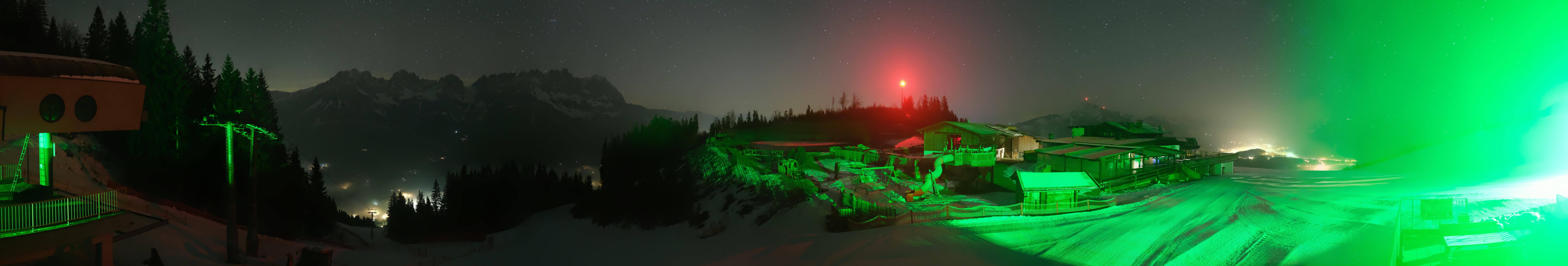 Archiv Foto Webcam Panoramasicht SkiWelt Wilder Kaiser: Astberg