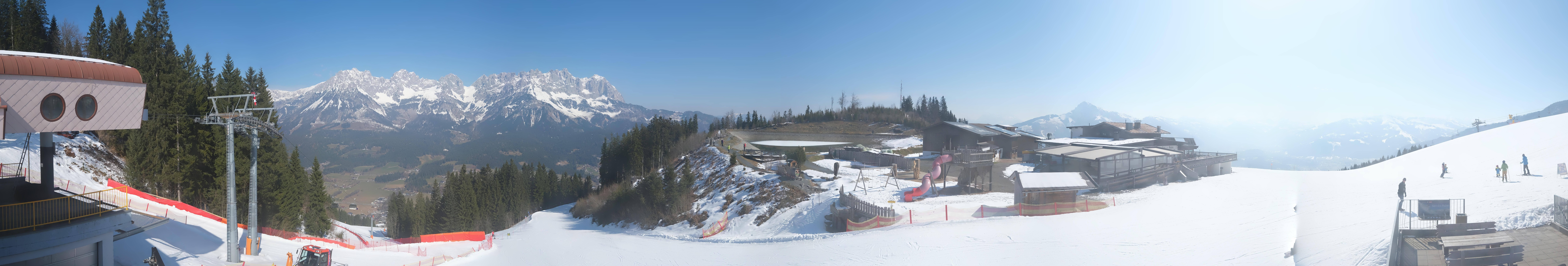 Archiv Foto Webcam Panoramasicht SkiWelt Wilder Kaiser: Astberg