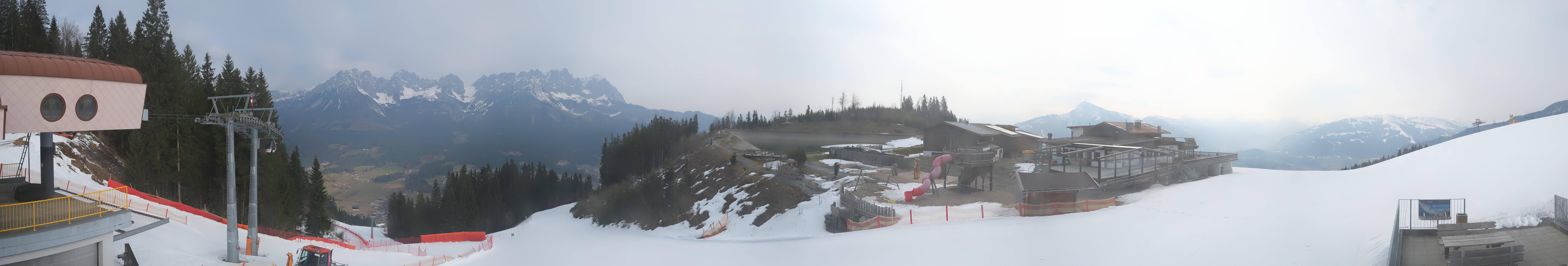 Archiv Foto Webcam Panoramasicht SkiWelt Wilder Kaiser: Astberg