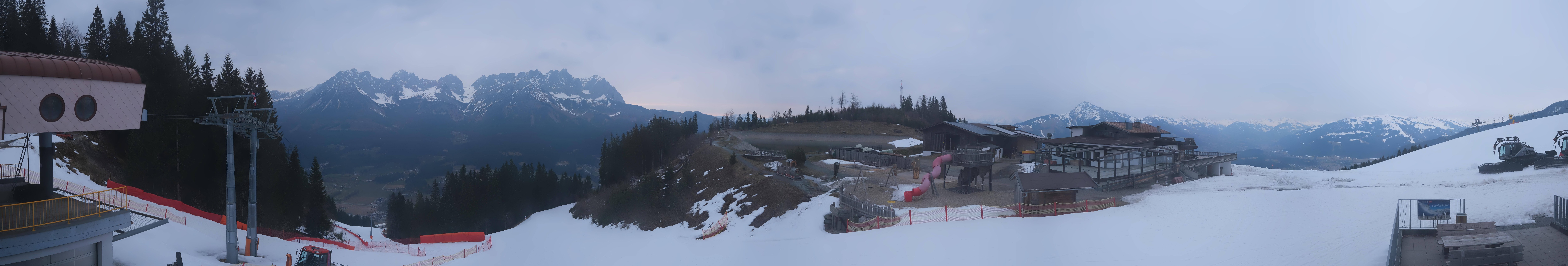 Archiv Foto Webcam Panoramasicht SkiWelt Wilder Kaiser: Astberg