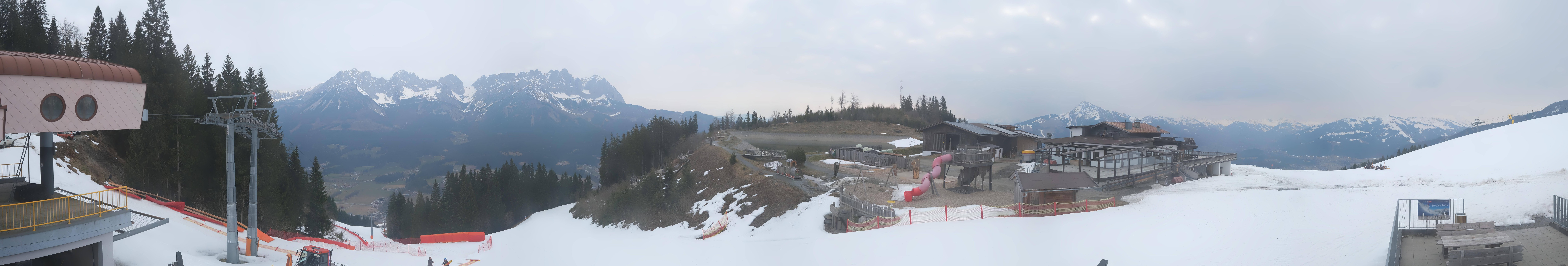Archiv Foto Webcam Panoramasicht SkiWelt Wilder Kaiser: Astberg