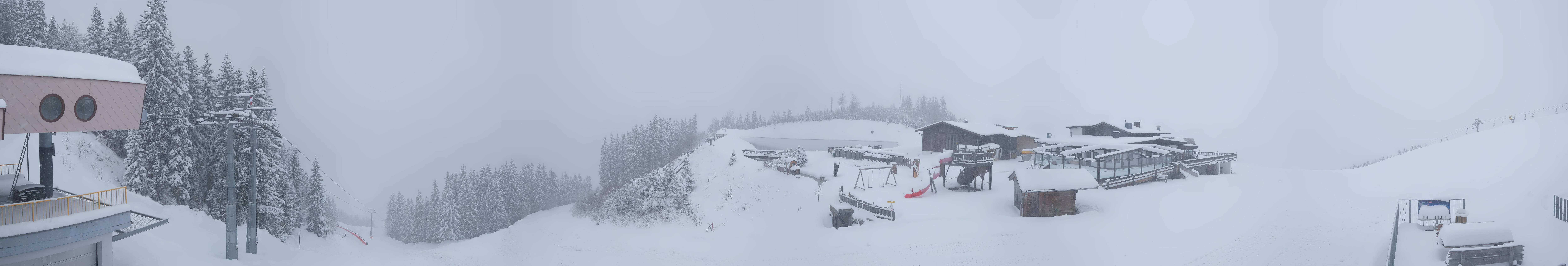 Archiv Foto Webcam Panoramasicht SkiWelt Wilder Kaiser: Astberg